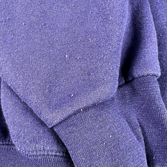 Champion Spring Hill Badger Alabama Sweatshirt Adult Small Purple Faded Crewneck - Picture 2 of 14